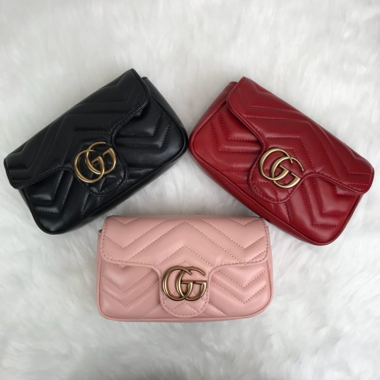 gucci canta mini marmont kirmizi 17x12