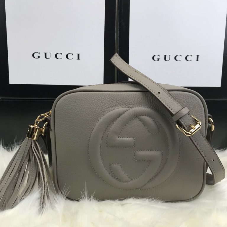 gucci canta soho disco capraz askili gri 21x17
