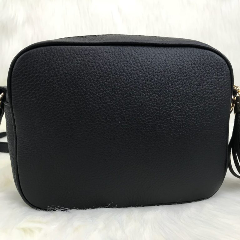 gucci canta soho disco capraz askili siyah 21x17