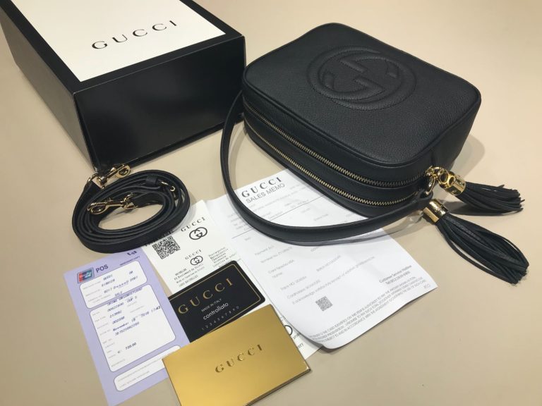 gucci canta soho double cift fermuarli cift askili siyah 23x17