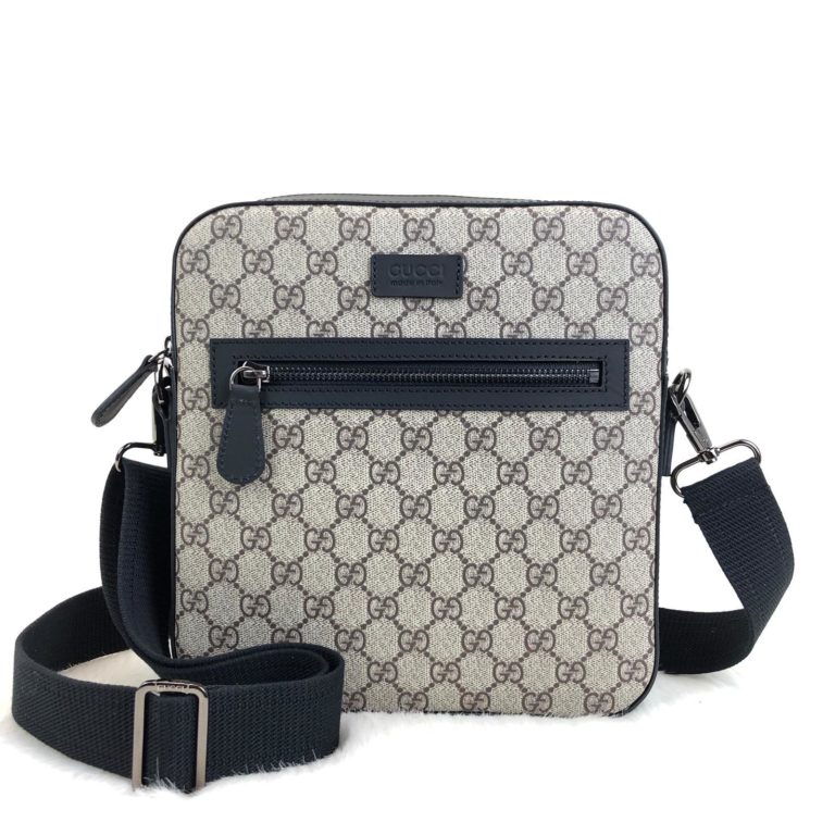 gucci canta supreme messenger erkek postaci deri 25x23