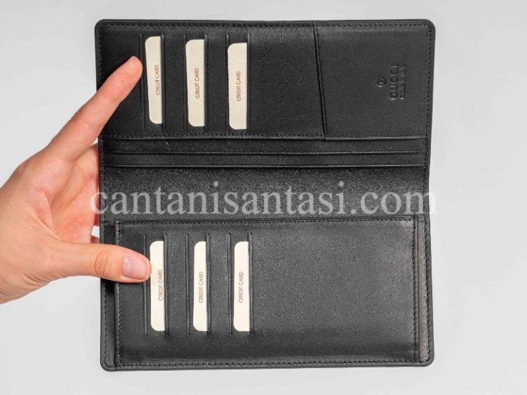 gucci cuzdan erkek cuzdan siyah gg logo kabartmali desen