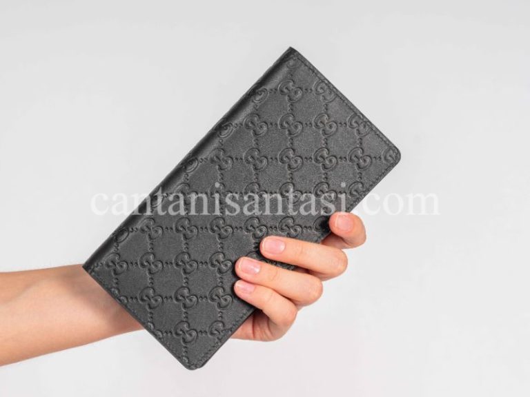 gucci cuzdan erkek cuzdan siyah gg logo kabartmali desen