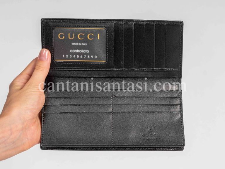gucci cuzdan erkek duz siyah gg logo