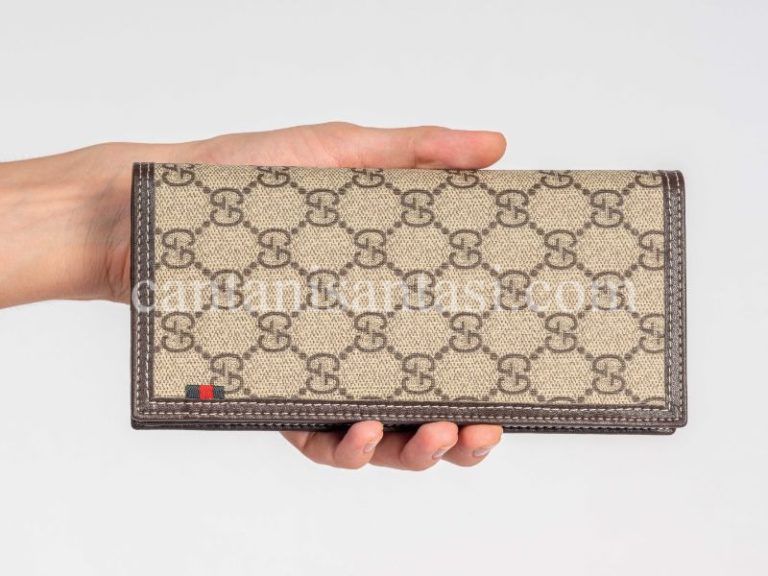 gucci cuzdan erkek kahve classic desen