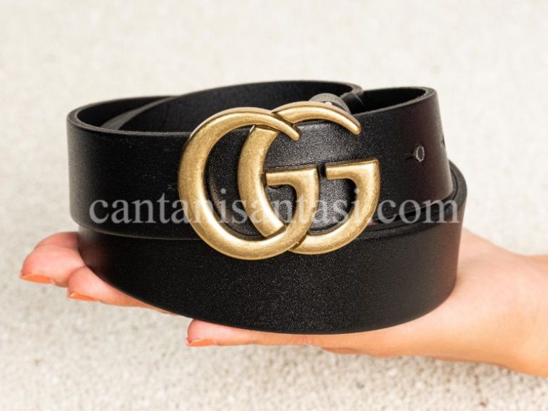 gucci kemer orta gold antik toka 3.5cm