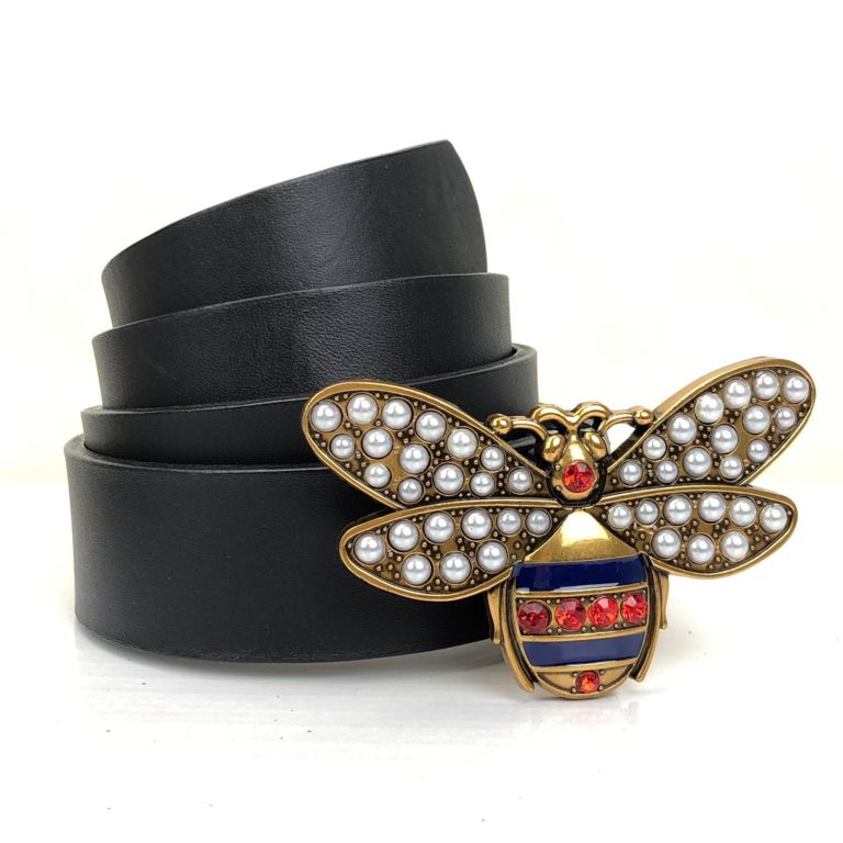 gucci kemer siyah arili 3cm