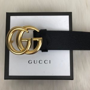 gucci kemer siyah gold mat toka 4cm