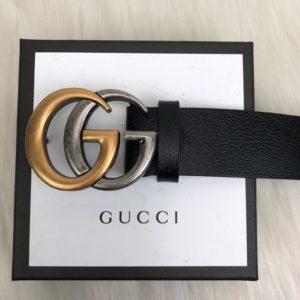 gucci kemer siyah gold silver cift renk mat toka 4cm