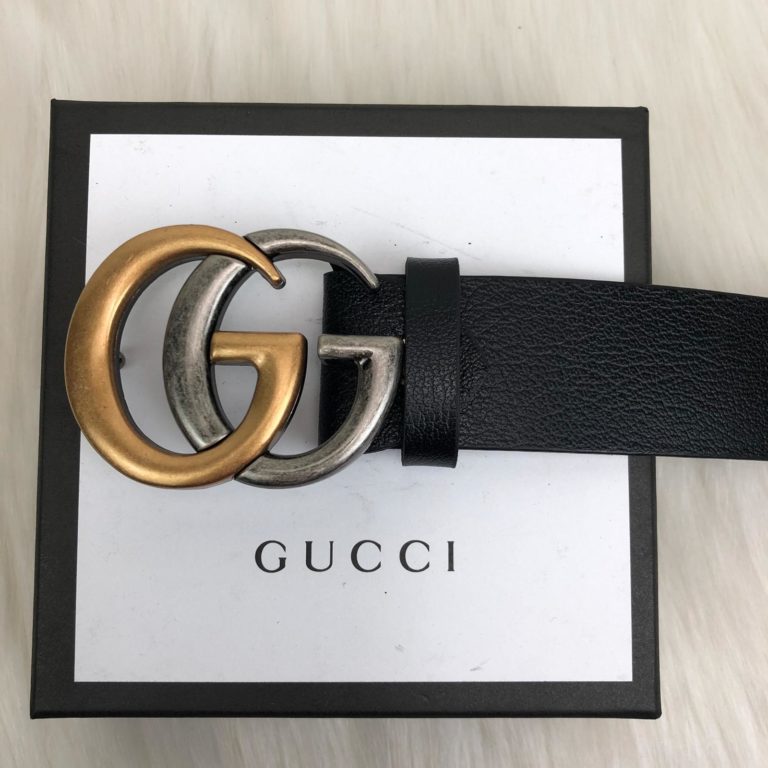 gucci kemer siyah gold silver cift renk mat toka 4cm