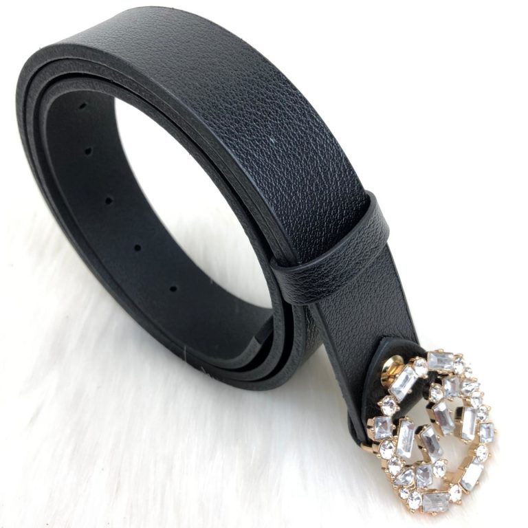 gucci kemer siyah tasli toka 4cm