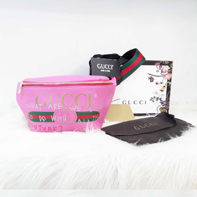 gucci suni deri canta bel cantasi renkli kemer pembe