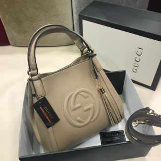 gucci suni deri canta cift sapli buyuk boy camel