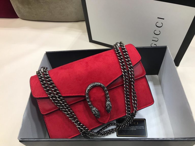gucci suni deri canta dionysus kirmizi kadife 28x17