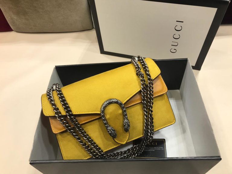 gucci suni deri canta dionysus sari kadife 28x17