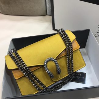 gucci suni deri canta dionysus tasli sari kadife 28x17