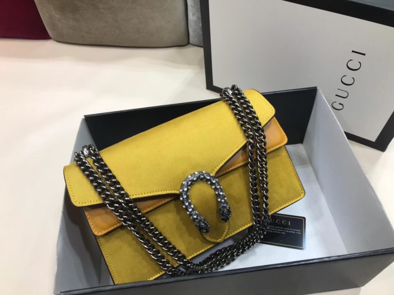 gucci suni deri canta dionysus tasli sari kadife 28x17