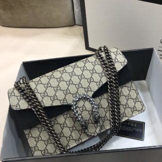 gucci suni deri canta dionysus tasli siyah 28x17