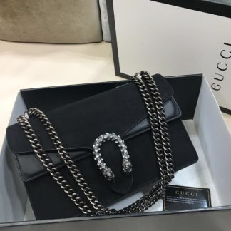 gucci suni deri canta dionysus tasli siyah kadife 28x17