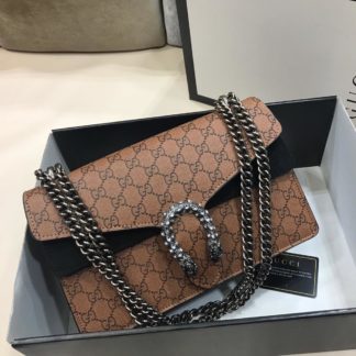 gucci suni deri canta dionysus tasli taba siyah 28x17