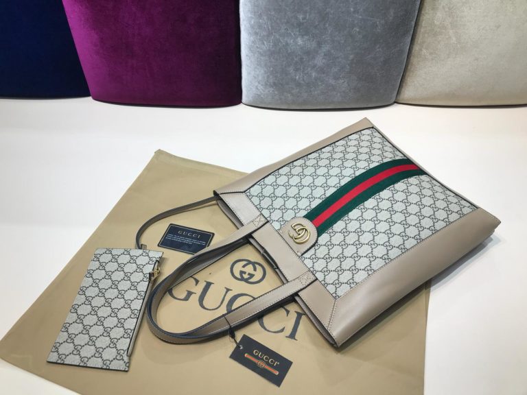 gucci suni deri canta shopping vizon 37x35
