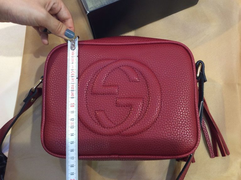 gucci suni deri canta soho capraz bordo 22x17