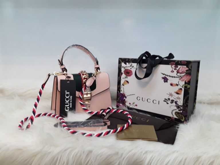 gucci suni deri canta sylvie mini boy cift askili pudra pembe 20x14