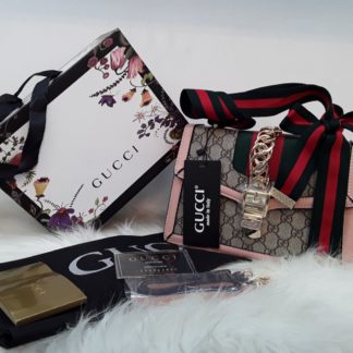 gucci suni deri canta sylvie orta boy cift askili pudra pembe 26x17