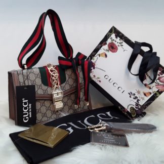 gucci suni deri canta sylvie orta boy cift askili vizon 26x17
