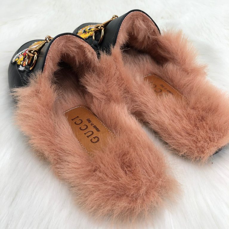 gucci terlik princetown kaplanli kutu