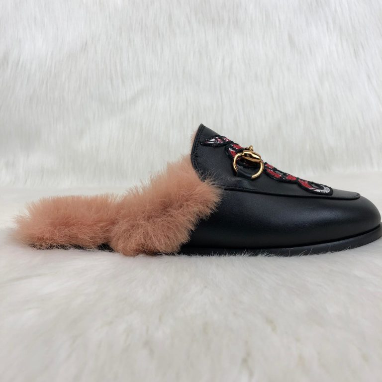 gucci terlik princetown yilanli kutu