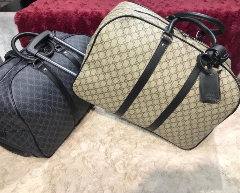gucci valiz tekerlikli 50cm