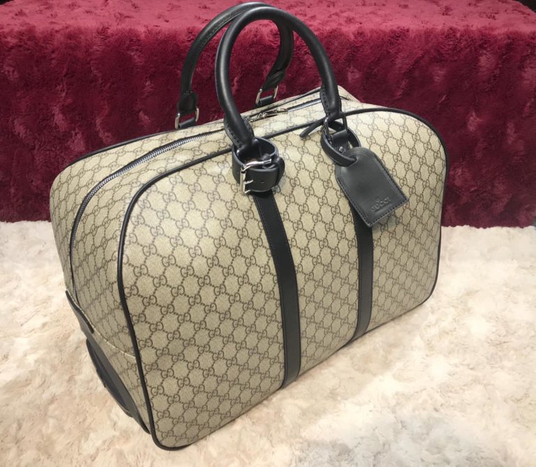 gucci valiz tekerlikli 50cm