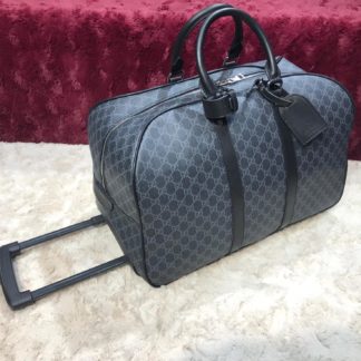 gucci valiz tekerlikli 50cm siyah