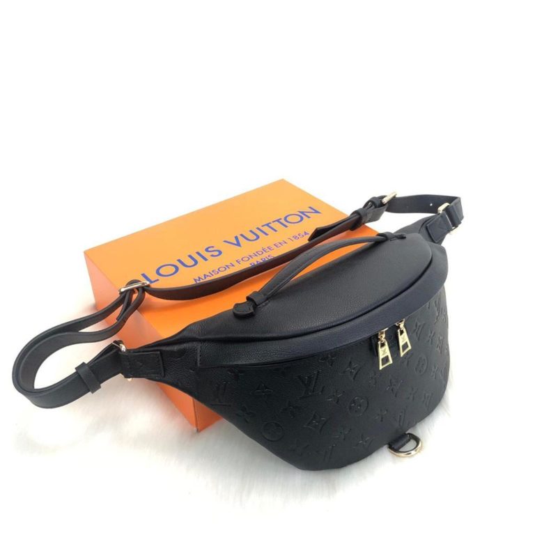louis vuitton canta bumbag siyah 37x14