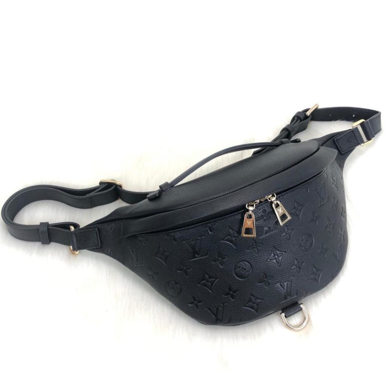louis vuitton canta bumbag siyah 37x14