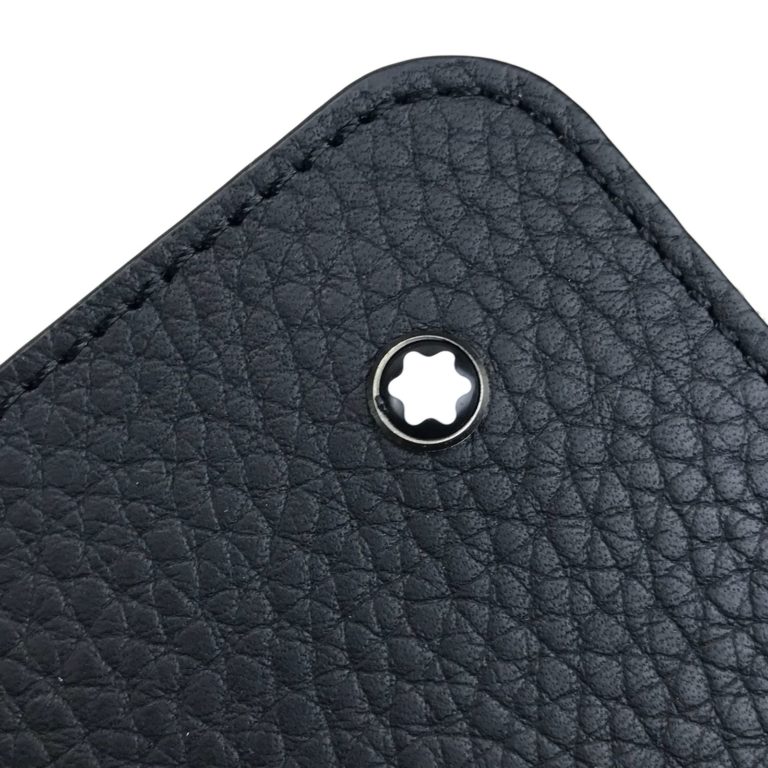 mont blanc cuzdan erkek daily organiser cok bolmeli siyah 22x13