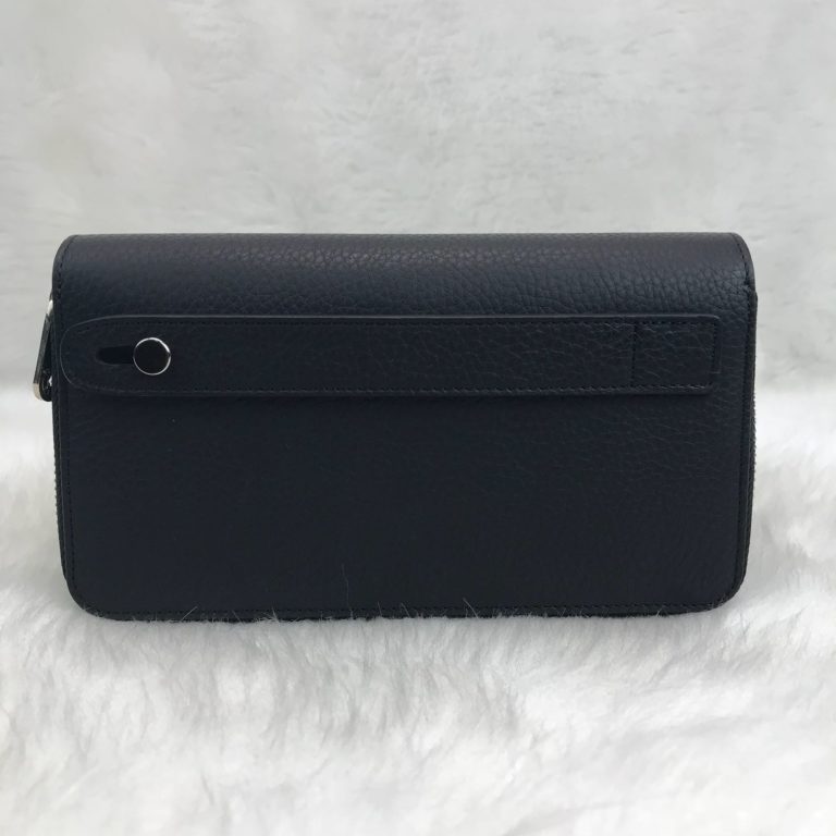 mont blanc cuzdan erkek daily organiser cok bolmeli siyah 22x13