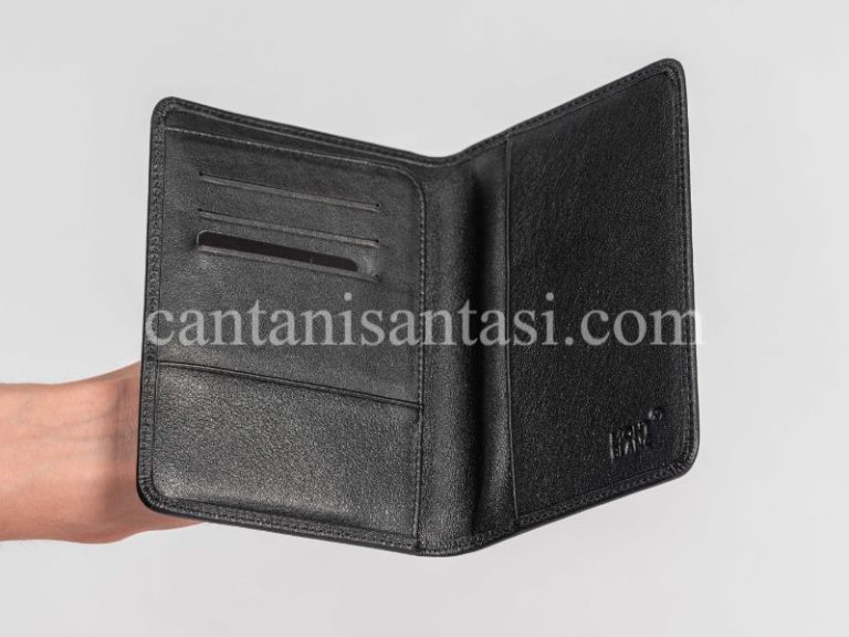 mont blanc pasaport kilifi siyah unisex