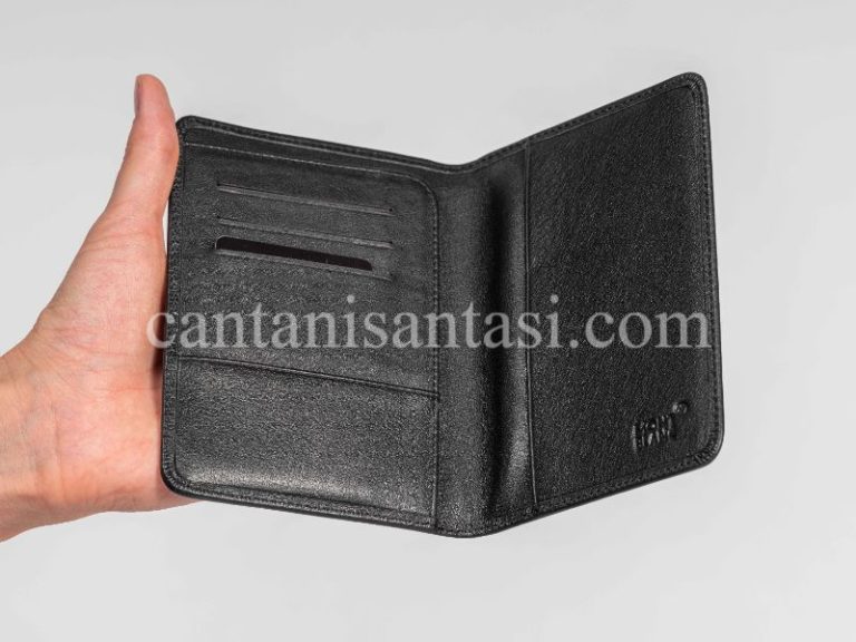 mont blanc pasaport kilifi siyah unisex