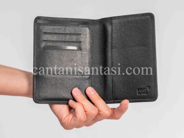mont blanc pasaport kilifi siyah unisex