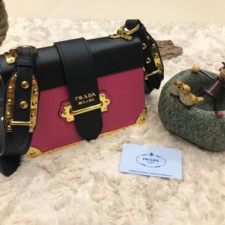 prada canta cahier ithal vip 20x15 fuchia pembe
