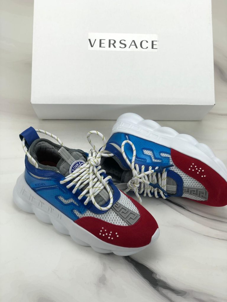 versace spor ayakkabi hakiki deri