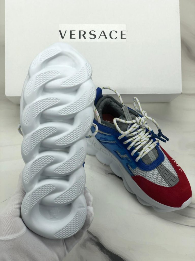 versace spor ayakkabi hakiki deri