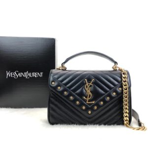 ysl Saint Laurent canta medium collage siyah 24x17