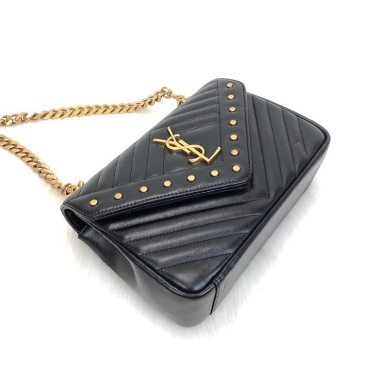 ysl Saint Laurent canta medium collage siyah 24x17