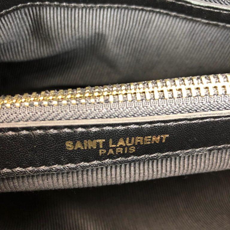 ysl saint laurent canta lou lou siyah gold 28x19