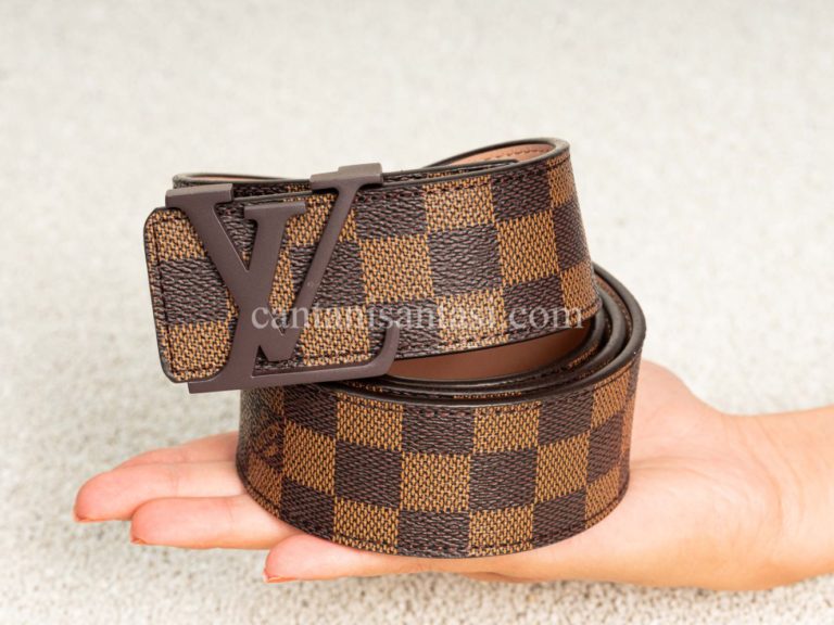 louis vuitton kemer damier kahve toka