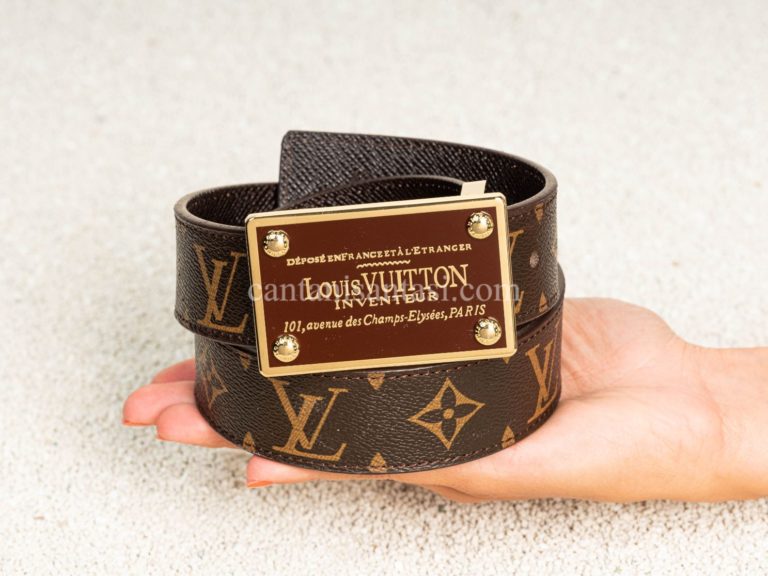 louis vuitton kemer monogram desen otomatik toka