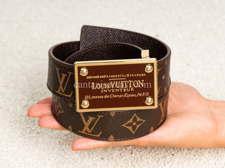 louis vuitton kemer monogram desen otomatik toka